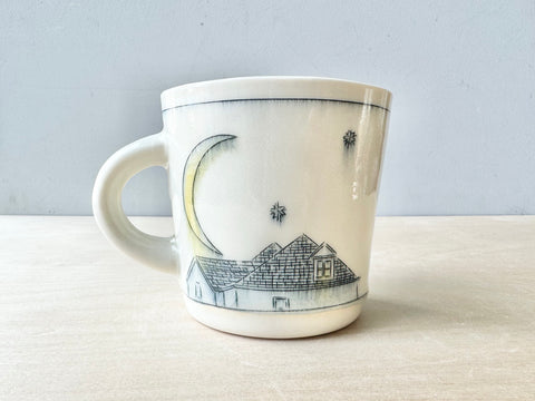 Rooftops & Snowflakes Mug - 16oz