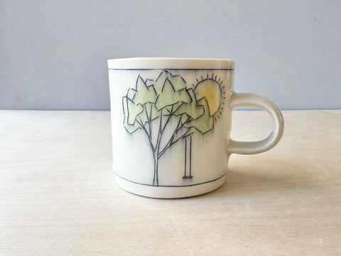 Tree Swing & Sunshine Mug (12oz)