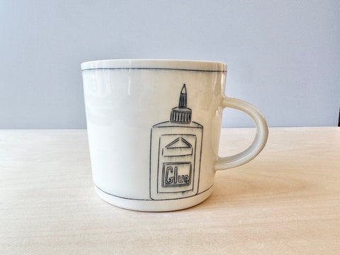 "You are the glue, don't forget it" Extra Large Mug (32 oz)