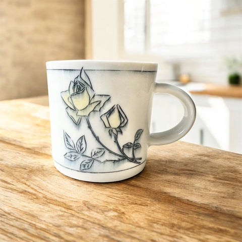 Rose mug (12 oz)