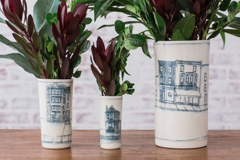 Custom Tall Vase